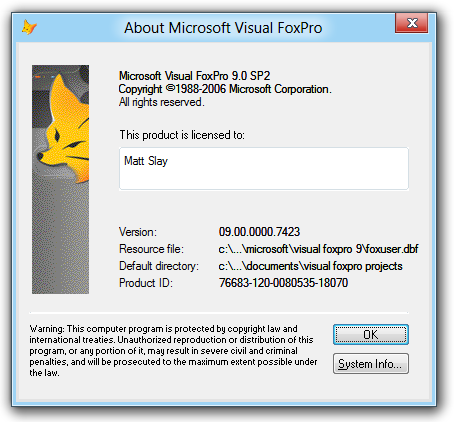 microsoft visual foxpro download